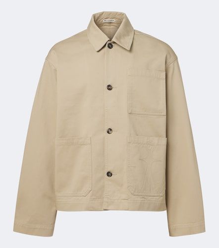 Embroidered cotton canvas jacket - JW Anderson - Modalova