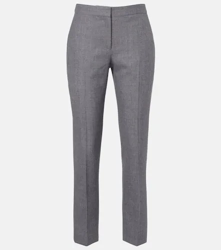 McQueen Pantalones slim de lana - McQueen - Modalova