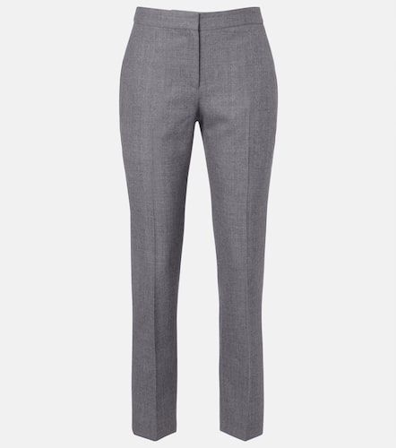 McQueen Pantalones slim de lana - McQueen - Modalova