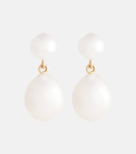 Venus L'eau 14kt earrings with pearls - Sophie Bille Brahe - Modalova