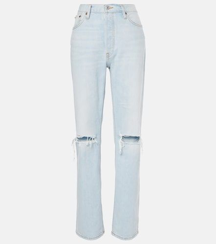 Jeans rectos Loose de tiro alto - Re/Done - Modalova