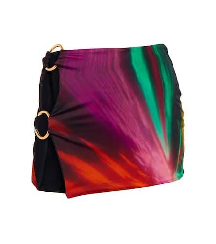 Double Ring printed miniskirt - Louisa Ballou - Modalova