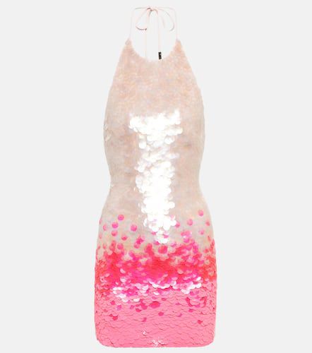 Gradient sequin minidress - David Koma - Modalova