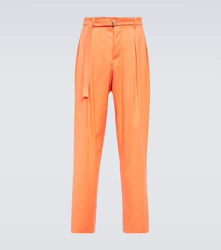 Grant high-rise wide-leg wool pants - King & Tuckfield - Modalova