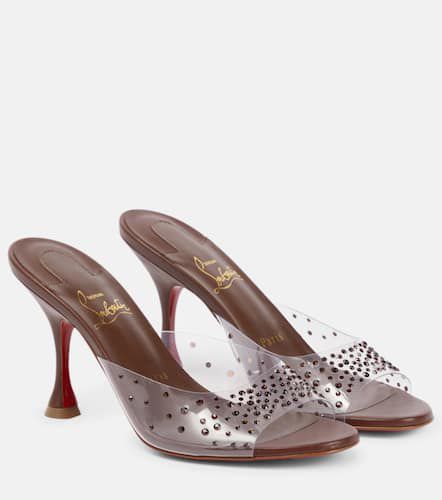 Nudes Degramule embellished mules - Christian Louboutin - Modalova