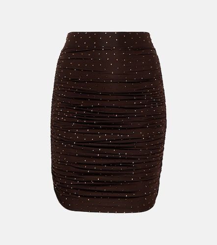 Benson embellished jersey miniskirt - Alex Perry - Modalova