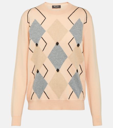 Loro Piana Argyle cashmere sweater - Loro Piana - Modalova