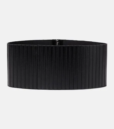 Alaïa Cinturón corsé de piel a rayas - Alaia - Modalova