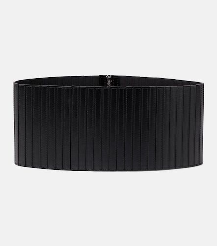 Alaia Striped corset leather belt - Alaia - Modalova