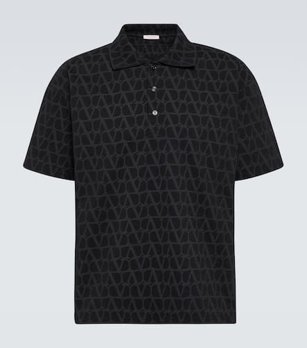 Toile Iconographe cotton polo shirt - Valentino - Modalova