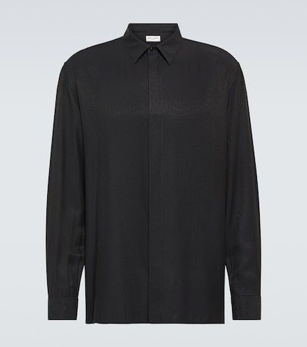 Saint Laurent PiquÃ© shirt - Saint Laurent - Modalova