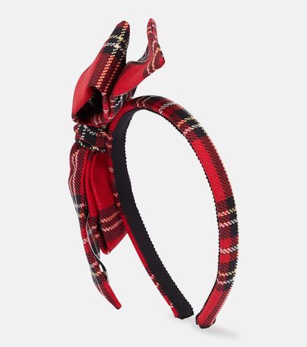 Alessandra Rich Tartan headband - Alessandra Rich - Modalova