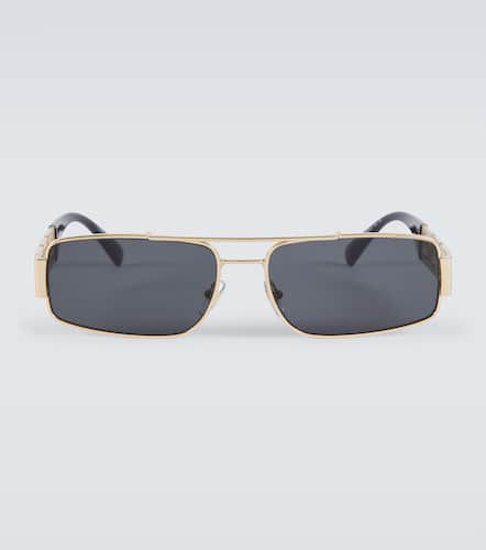 Greca rectangular sunglasses - Versace - Modalova