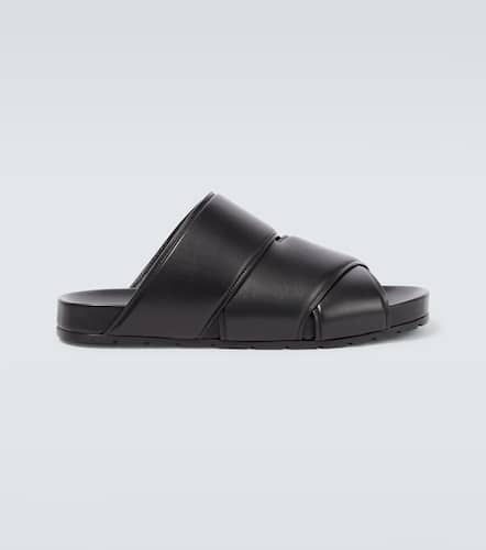 Crossover leather sandals - Bottega Veneta - Modalova