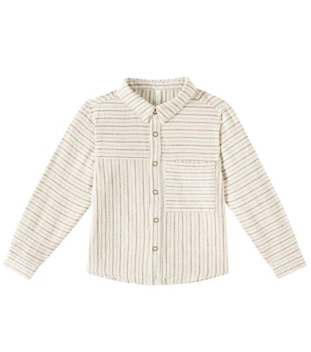Camisa Walker de mezcla de lino a rayas - Rylee + Cru - Modalova