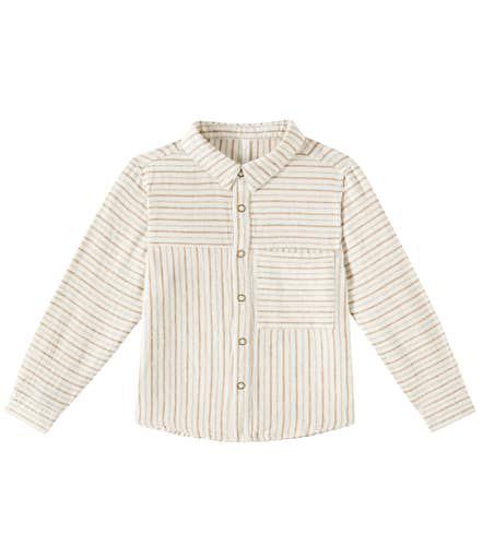 Walker pinstripe linen-blend shirt - Rylee + Cru - Modalova