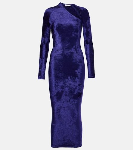 Alaïa Abito midi in velluto - Alaia - Modalova