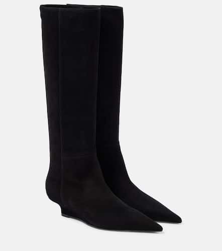 Sharp 40 suede knee-high boots - Toteme - Modalova