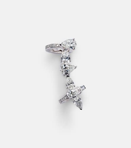 Serti sur Vide 18kt white gold ear cuff with diamonds - Repossi - Modalova