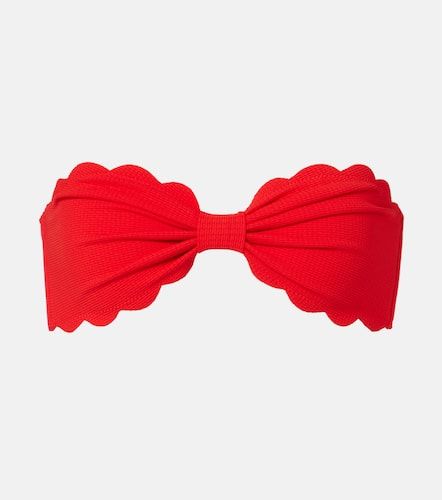 Antibes scalloped bandeau bikini top - Marysia - Modalova