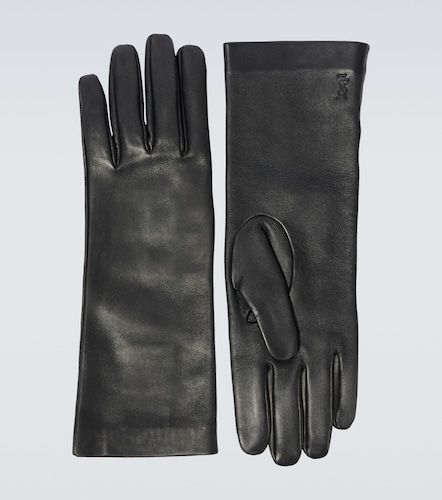 Guantes Cassandre de piel - Saint Laurent - Modalova