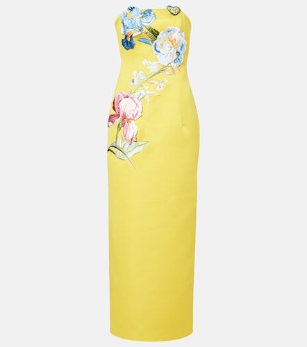 Abito bustier Rayna con applicazioni floreali - Leo Lin - Modalova