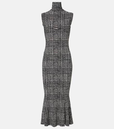 Norma Kamali Checked midi dress - Norma Kamali - Modalova