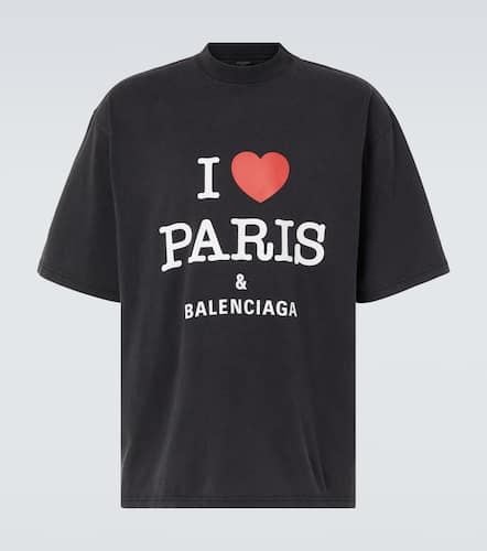 I Love Paris cotton T-shirt - Balenciaga - Modalova