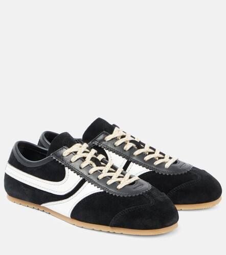 Leather and suede sneakers - Dries Van Noten - Modalova