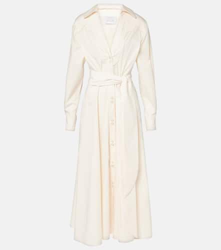 Vela De Cruz cotton-blend poplin wrap dress - Johanna Ortiz - Modalova