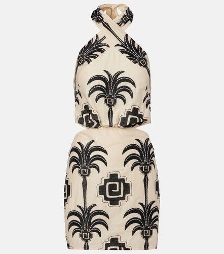 Pintaderas embroidered minidress - Johanna Ortiz - Modalova
