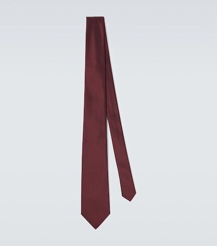 Saint Laurent Silk taffeta tie - Saint Laurent - Modalova