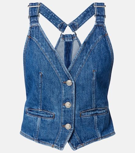Sportmax Chaleco Dama de denim - Sportmax - Modalova