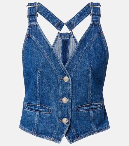 Sportmax Dama denim vest - Sportmax - Modalova