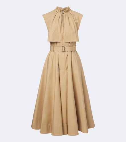 Cape-Midikleid aus Baumwollpopeline - Burberry - Modalova