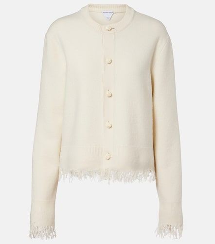 Cárdigan de lana con flecos - Bottega Veneta - Modalova