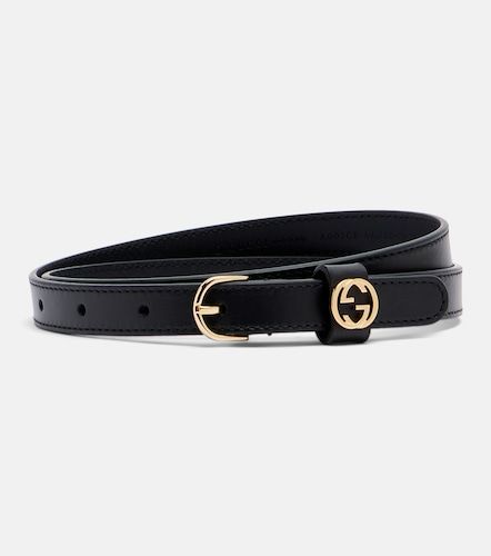 Gucci Interlocking G leather belt - Gucci - Modalova