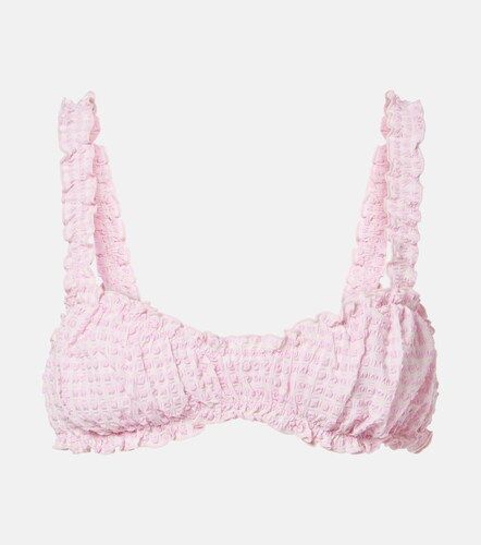 Simkhai Ruffled checked bikini top - Simkhai - Modalova