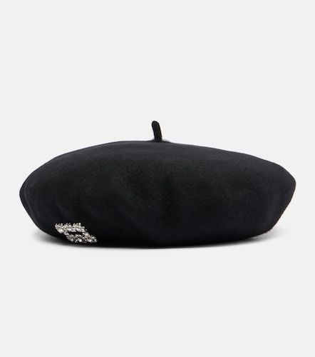 Roger Vivier Embellished wool beret - Roger Vivier - Modalova