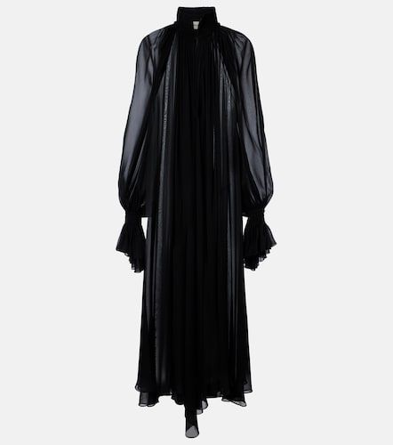 Abito midi Edgar in tulle di seta semitrasparente - Khaite - Modalova