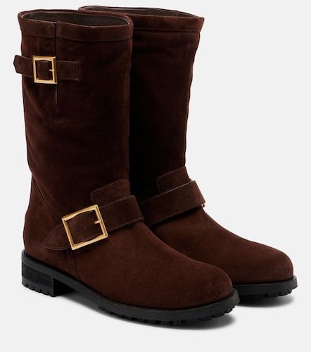 Jimmy Choo Botas Biker de ante - Jimmy Choo - Modalova