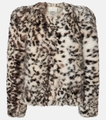 Bahria leopard-print jacket - Isabel Marant - Modalova