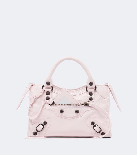 Le City Mini leather top-handle bag - Balenciaga - Modalova