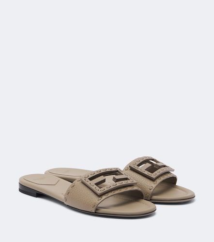 Fendi Sandali Tube FF in pelle - Fendi - Modalova