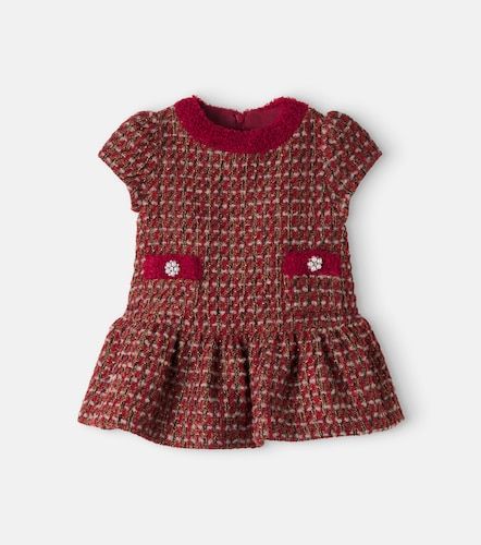 Bebé - Vestido bouclé en mezcla de algodón adornado - Patachou - Modalova