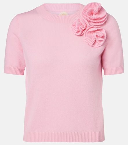 Pullover in lana e cashmere floreale - Jardin des Orangers - Modalova