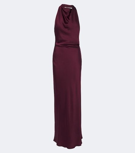 Reannon halterneck satin gown - Simkhai - Modalova