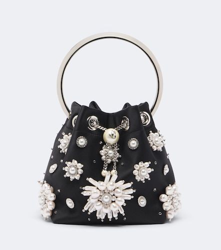 Secchiello Bon Bon in raso - Jimmy Choo - Modalova