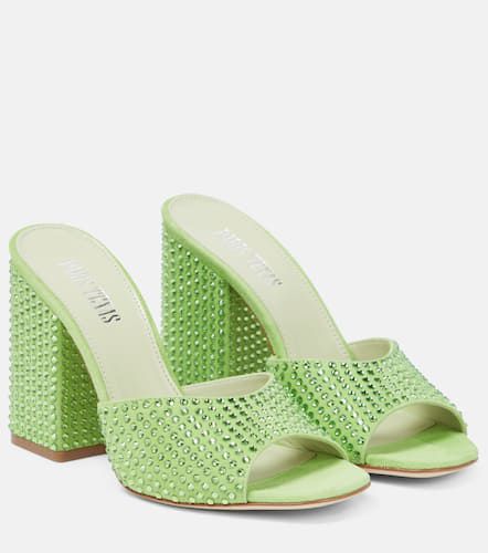 Holly Anja embellished suede mules - Paris Texas - Modalova