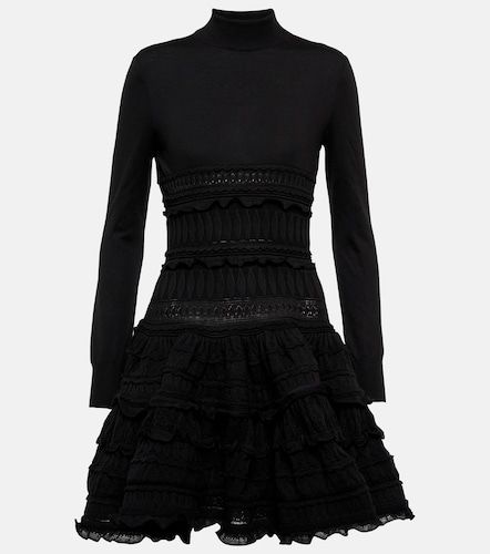 Alaia Crinoline wool minidress - Alaia - Modalova